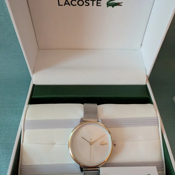 Lacoste Women's Gold and Silver Watch - Picture 2 of 7